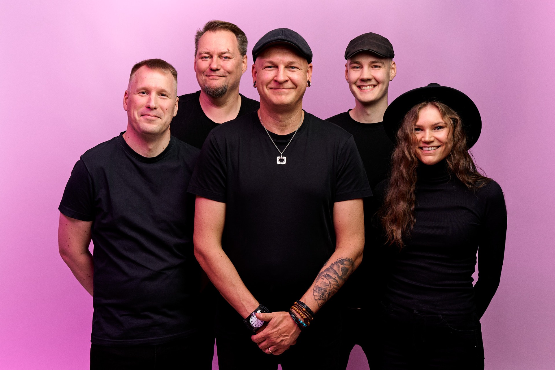 Joensuulainen bilebändi RaiRai Company.